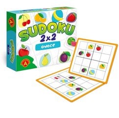 Sudoku spēle Alexander 2x2 augļi 22865 cena un informācija | Galda spēles | 220.lv