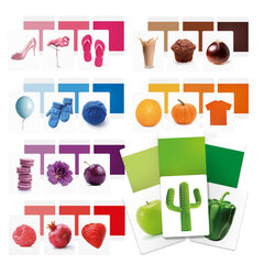 Komplekts Headu Montessori karšu krāsas 27859 cena un informācija | Attīstošās rotaļlietas | 220.lv