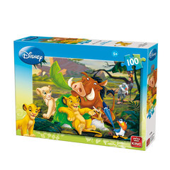 Puzle Lion King, 100 d. cena un informācija | Puzles, 3D puzles | 220.lv