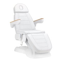 электрическое косметическое кресло - sillon lux 273b, белый цена и информация | Мебель для салонов красоты | 220.lv