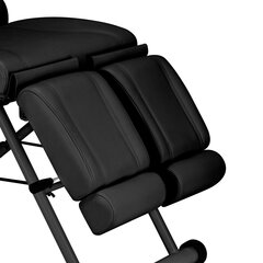 kosmetoloģijas krēsls azzurro 563, melns cena un informācija | Mēbeles skaistumkopšanas saloniem | 220.lv