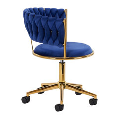 вращающийся стул 4rico, синий цена и информация | Мебель для салонов красоты | 220.lv