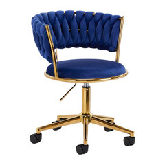 вращающийся стул 4rico, синий цена и информация | Мебель для салонов красоты | 220.lv