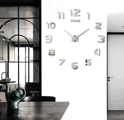 настенные часы - nepri, серебро цена и информация | Часы | 220.lv