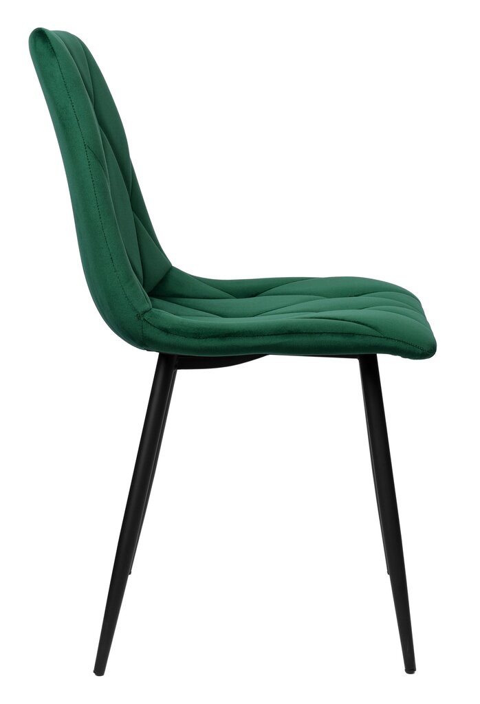 Samta krēsls - madison, zaļš цена и информация | Virtuves un ēdamistabas krēsli | 220.lv