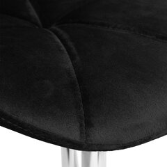 Bāra krēsls - gordon, melns cena un informācija | Virtuves un ēdamistabas krēsli | 220.lv