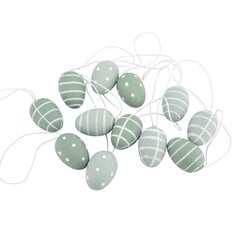 12 вешалок для яиц 2,5x2,5x3,5 см цена и информация | Детали интерьера | 220.lv
