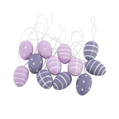 12 украшений для яиц 2,5x2,5x3,5 см цена и информация | Детали интерьера | 220.lv