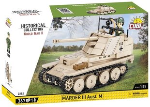 Konstruktors Cobi HC Otrā pasaules kara Marder III Ausf.M 2282, 367 d. cena un informācija | Konstruktori | 220.lv