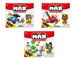 ZURU MaxBuild bloku komplekts 100+ 8379 cena un informācija | Rotaļlietas zēniem | 220.lv