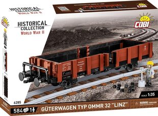 Konstruktors Cobi Trains Guterwagen tips Ommr 32 Linz 6285, 584 d. cena un informācija | Konstruktori | 220.lv