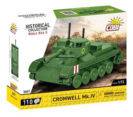 Konstruktors Cobi HC Otrā pasaules kara Cromwell tanks 3091, 110 d. cena un informācija | Konstruktori | 220.lv