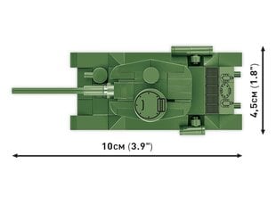 Konstruktors Cobi HC Otrā pasaules kara tanks T-34/85 3092, 110 d. cena un informācija | Konstruktori | 220.lv