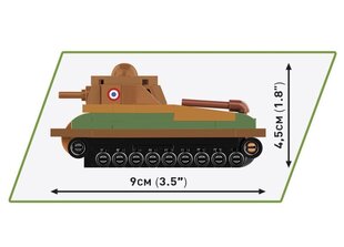 Konstruktorius Cobi HC Otrā pasaules kara Somua S-35 3093, 99 d. cena un informācija | Konstruktori | 220.lv