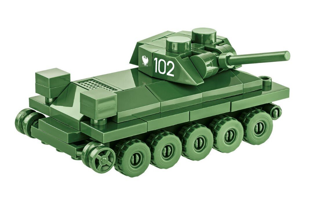 Konstruktors Cobi HC Otrā pasaules kara tanks T-34/76 3088, 101 d. cena un informācija | Konstruktori | 220.lv