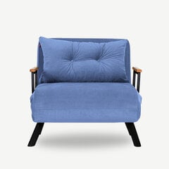 Krēsls Sando, zils cena un informācija | Atpūtas krēsli | 220.lv