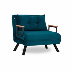 1 sėdynės sofa-lova Sando Single - Petrol Green цена и информация | Кресла в гостиную | 220.lv