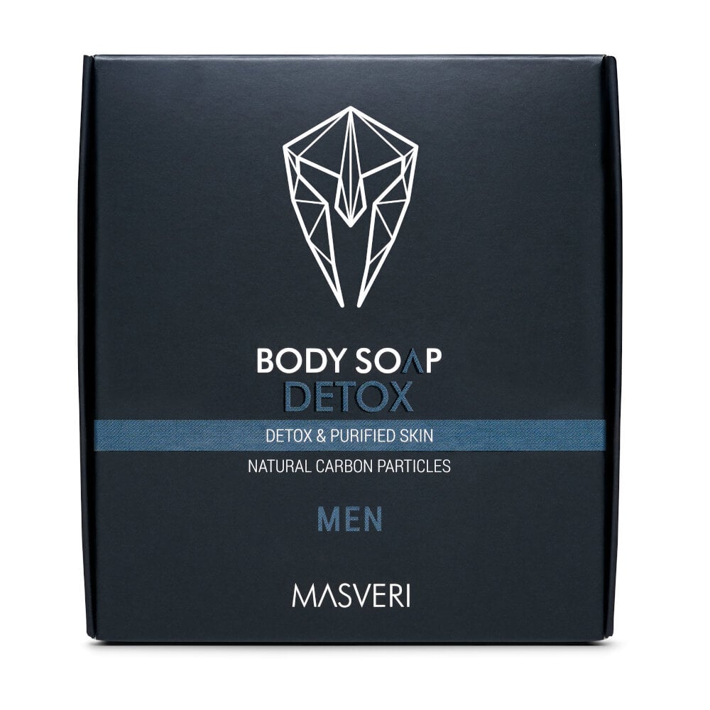 Ķermeņa ziepes Masveri Body Soap Detox, 100g cena un informācija | Ziepes | 220.lv