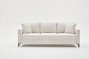 3 vietų sofa Berlin - Cream, Black цена и информация | Диваны | 220.lv