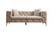 Divvietīgs dīvāns Atelier Del Sofa Como Ecru, smilškrāsā цена и информация | Dīvāni | 220.lv