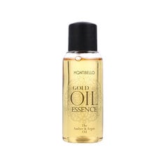 Matu eļļa Montibello Gold Oil Amber & Argan Oil, 30 ml cena un informācija | Kosmētika matu stiprināšanai | 220.lv