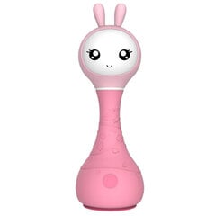 Interaktīvais grabulītis Alilo Smarty Bunny R1, rozā cena un informācija | Rotaļlietas zīdaiņiem | 220.lv