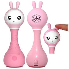 Interaktīvais grabulītis Alilo Smarty Bunny R1, rozā cena un informācija | Rotaļlietas zīdaiņiem | 220.lv