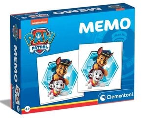 Atmiņas spēle Clementoni Paw Patrol 09-18124 cena un informācija | Galda spēles | 220.lv