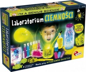 Zinātnes spēle Lisciani Im A Genius Science Kit Laboratory of Darkness cena un informācija | Attīstošās rotaļlietas | 220.lv