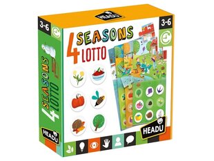 Spēle Headu Lotto 4 sezonas 24155 cena un informācija | Galda spēles | 220.lv