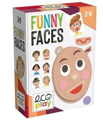Spēle Headu Funny Faces 28009 cena un informācija | Attīstošās rotaļlietas | 220.lv