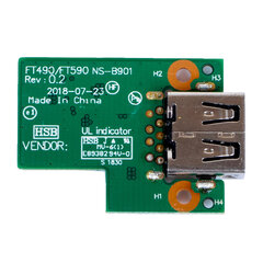 Модуль USB для Lenovo ThinkPad T490 T590 P53s P43s T14 T14s T15 P14s цена и информация | Аксессуары для компонентов | 220.lv