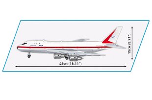 Konstruktors Cobi Boeing 747 Pirmais lidojums 1969. g 26609, 1051 d. cena un informācija | Konstruktori | 220.lv