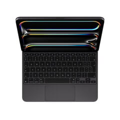 Magic Keyboard для iPad Pro 11‑дюймовый (M4) - Международный английский - Черный MWR23Z/A цена и информация | Чехлы для планшетов и электронных книг | 220.lv