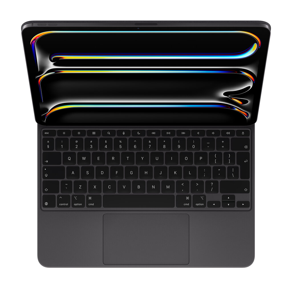 Magic Keyboard for iPad Pro 13‑inch (M4) - International Russian - Black MWR53RS/A cena un informācija | Somas, maciņi | 220.lv