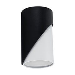 Светильник потолочный трубчатый ZEBRA DWL GU10 BLACK/WHITE цена и информация | Потолочные светильники | 220.lv
