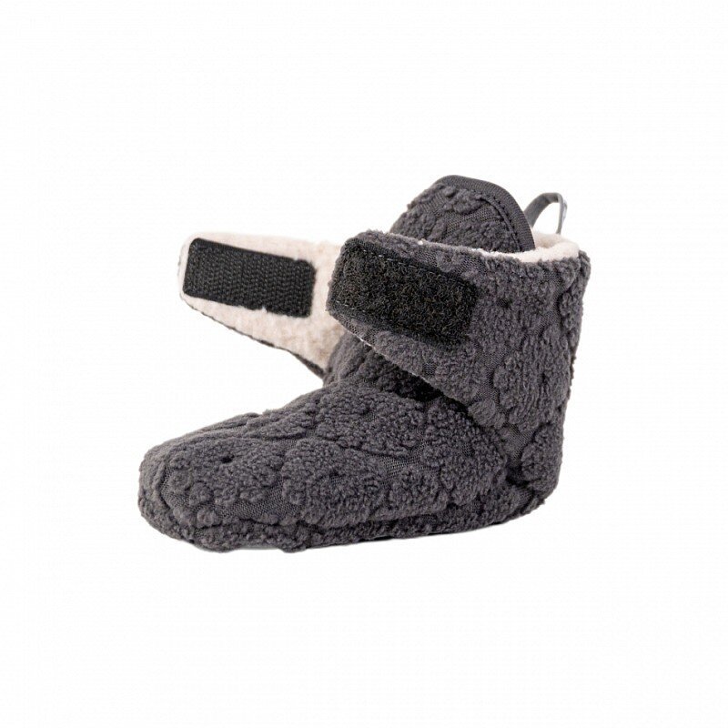 Čības zīdaiņiem Lodger Slipper Folklore Fleece Pigeon, pelēks цена и информация | Bērnu čības, maiņas apavi | 220.lv