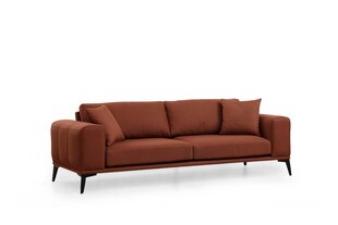 Trīsvietīgs dīvāns Asir Kenzo 3, sarkans cena un informācija | Dīvāni | 220.lv