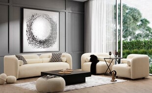 Dīvāns Asir Victoria Cream Bouclette, smilškrāsā cena un informācija | Dīvāni | 220.lv