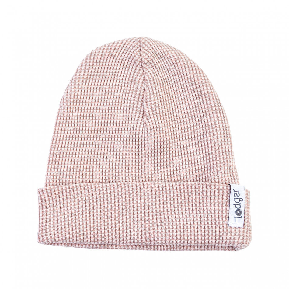 Cepure mazuļiem Lodger Beanie Ciumbelle Tan, rozā цена и информация | Zīdaiņu cepures, cimdi, šalles | 220.lv