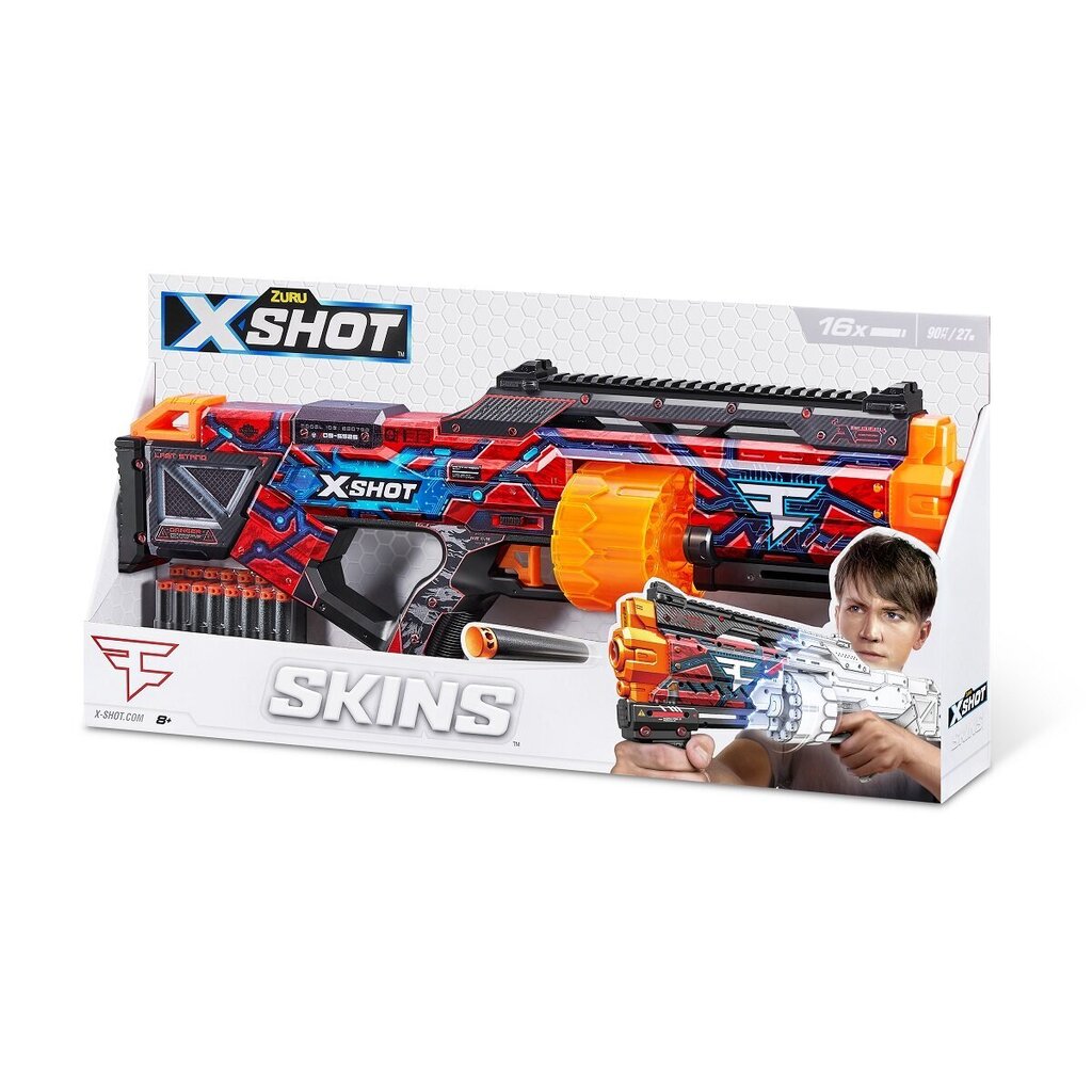 Rotaļu ierocis Zuru X-Shot Skins 36518H цена и информация | Rotaļlietas zēniem | 220.lv