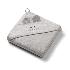 Полотенце BabyOno с капюшоном 1553/03, 100x100 см, серый цвет цена и информация | Полотенца | 220.lv