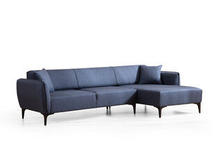 Stūra dīvāns Asir Belissimo Right, zils cena un informācija | Dīvāni | 220.lv