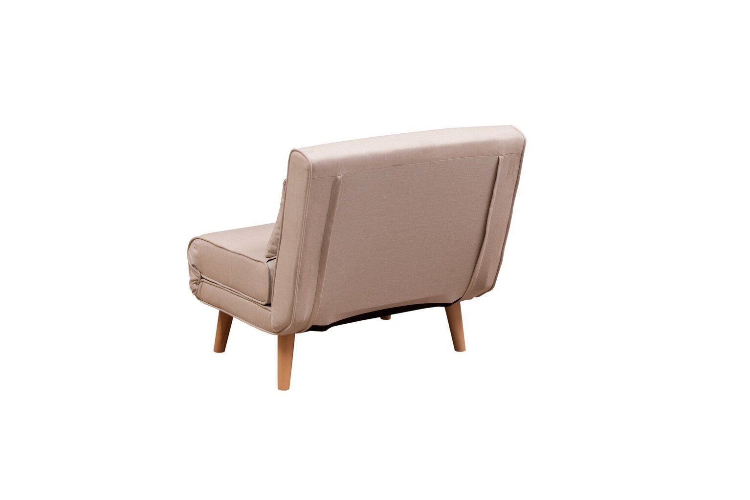 krēsls Folde Single, smilškrāsā цена и информация | Atpūtas krēsli | 220.lv