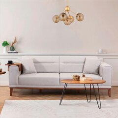 3 vietų sofa-lova Lionesi - Cream цена и информация | Диваны | 220.lv