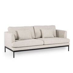 Trīsvietīgs dīvāns Asir Pearl, smilškrāsā cena un informācija | Dīvāni | 220.lv