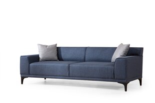 Trīsvietīgs dīvāns Asir Petra 3, zils cena un informācija | Dīvāni | 220.lv