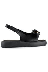 Sieviešu sandales Primohurt, melnas cena un informācija | Sieviešu sandales | 220.lv