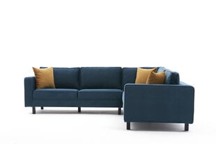 Stūra dīvāns Asir Kale Velvet, zaļš cena un informācija | Stūra dīvāni | 220.lv