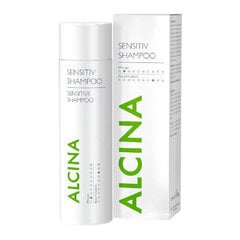 Šampūns jutīgai galvas ādai Alcina Sensitiv Shampoo, 250 ml cena un informācija | Šampūni | 220.lv